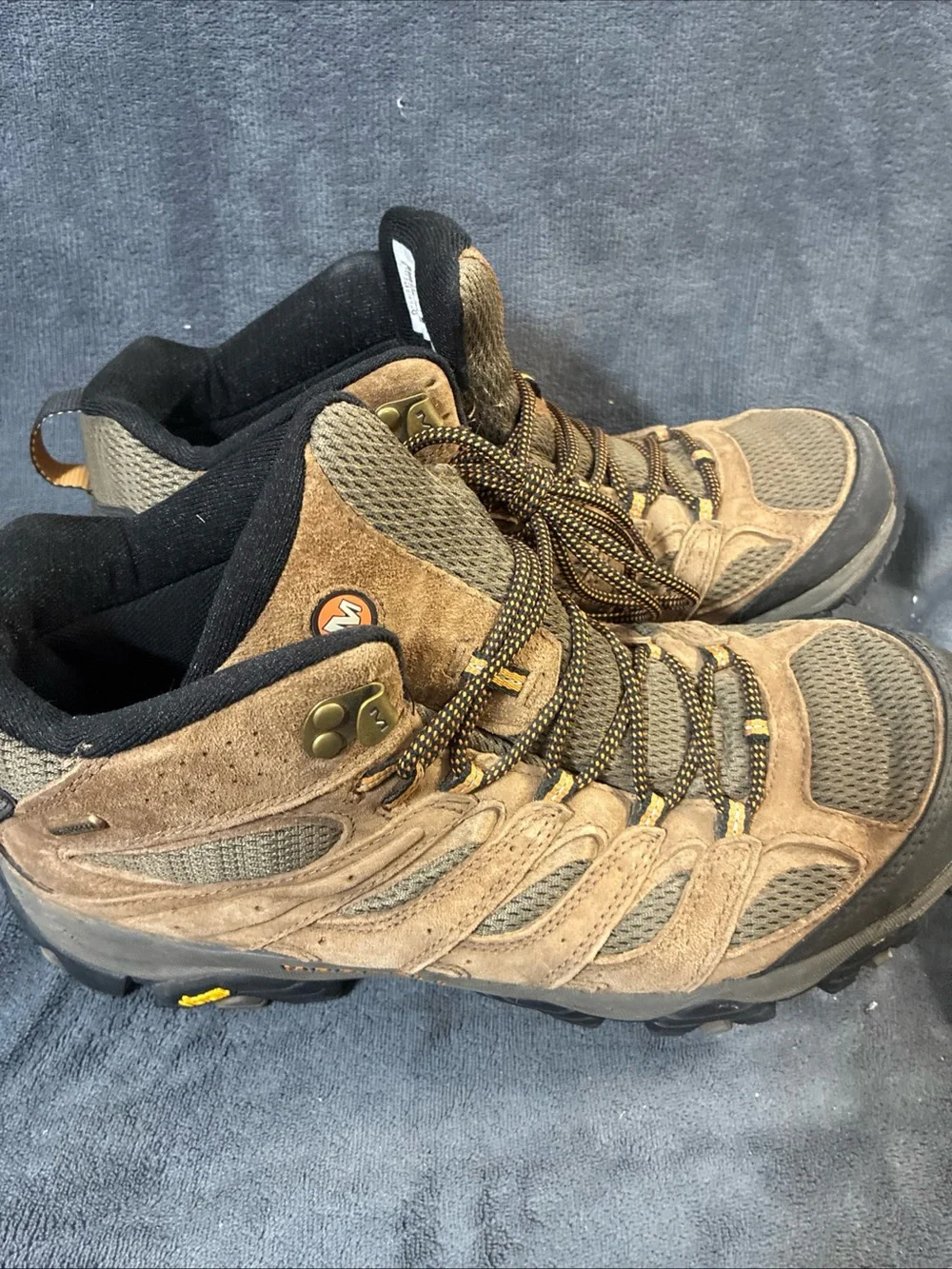 Merrell Moab 3 Waterproof Brown and Black Men's Hiking Boots